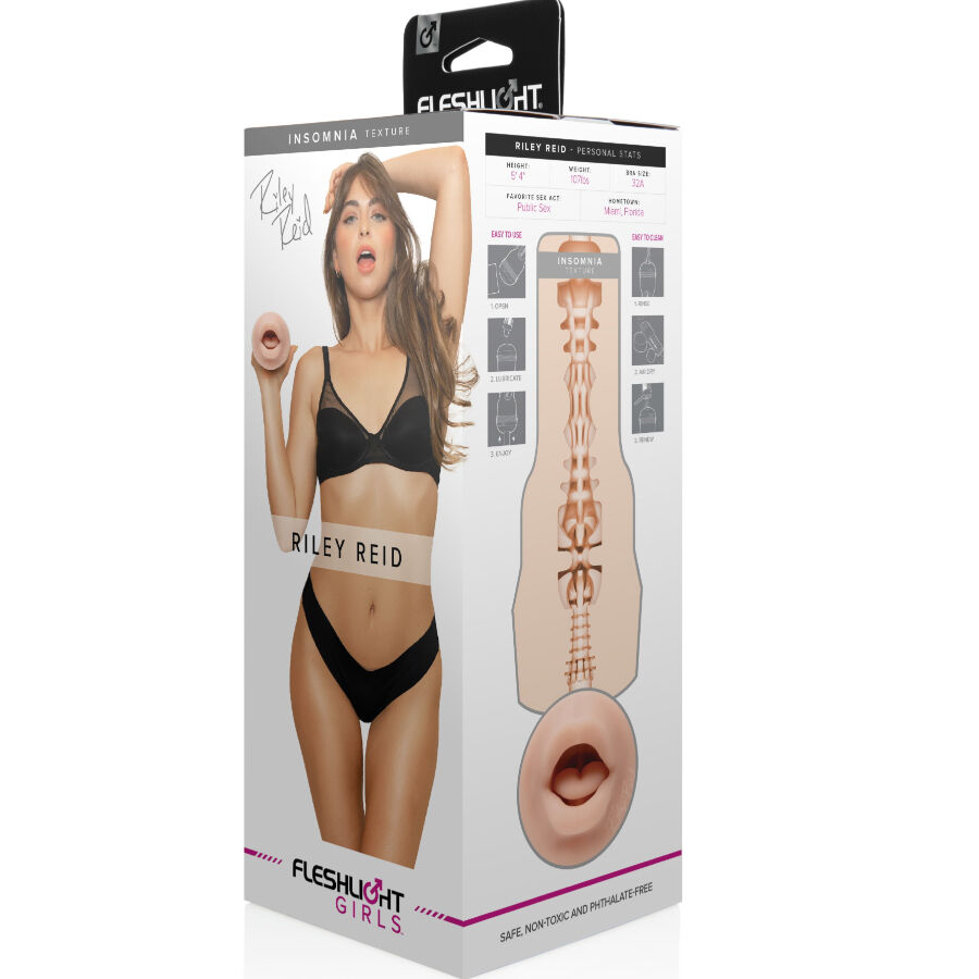 Fleshlight bouche Riley Reid 6