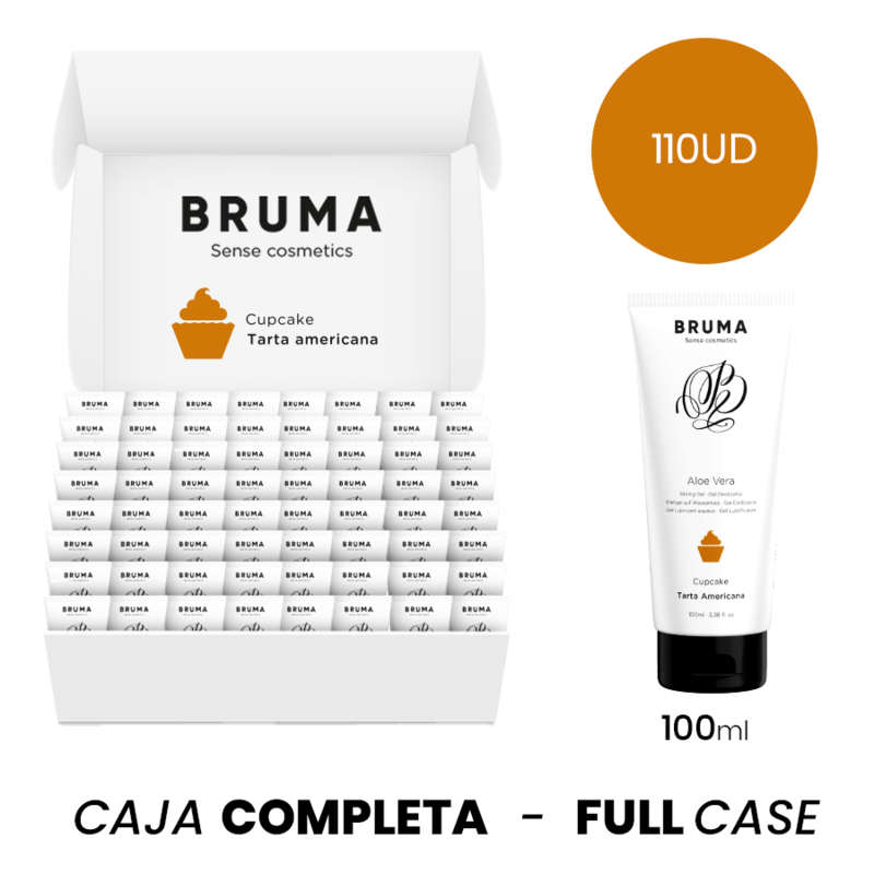 MOQ 110 - BRUMA SAVEUR DE FRUITS TROPICAUX LUBRIFIANT A BASE d'eau - 100 ML