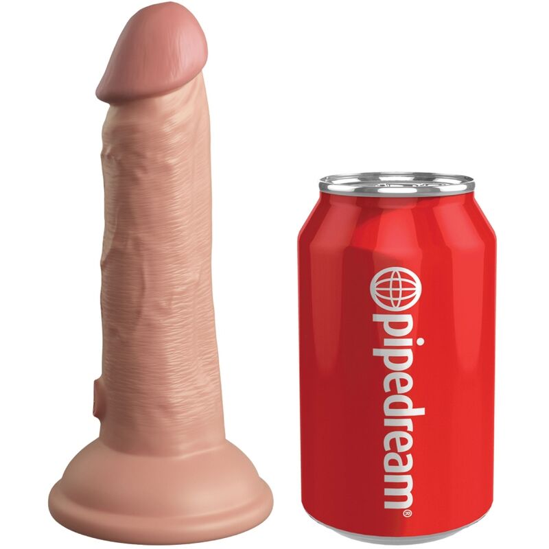 KING COCK - ELITE GODE RÉALISTE VIBRANT  SILICONE 15.2 CM