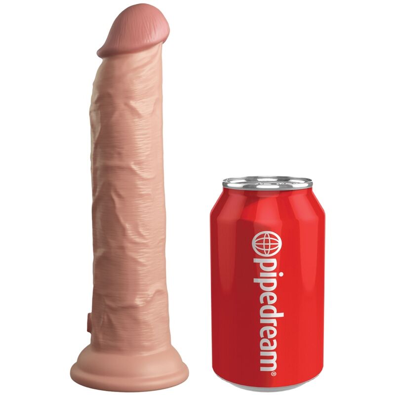 KING COCK - ELITE VIBRATEUR GODE RÉALISTE  TÉLÉCOMMANDE EN SILICONE 23 CM