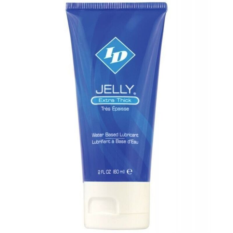 ID JELLY - LUBRIFIANT À BASE d'eau TUBE DE VOYAGE EXTRA ÉPAIS 60 ML