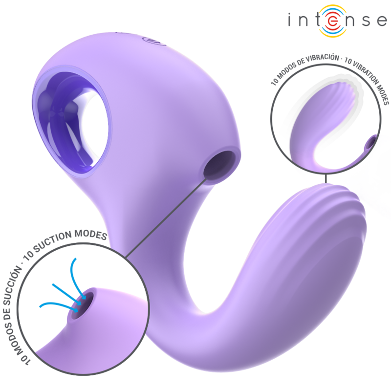 INTENSE - BAXTER VIBRATEUR  STIMULATEUR VIOLET
