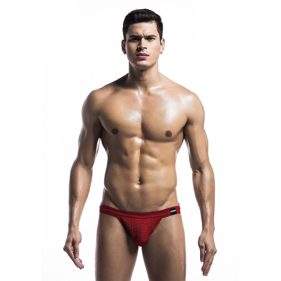 MOB - BAÑADOR FETISH JOCKSTRAP ROJO TAILLE S