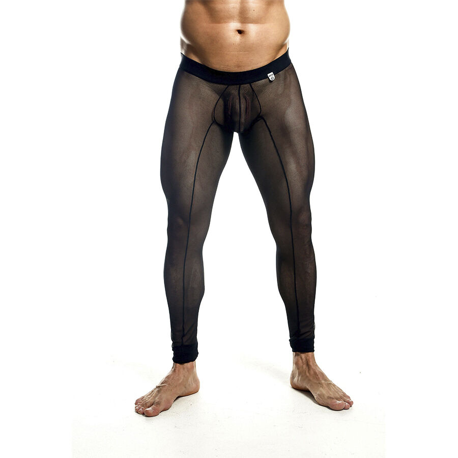 MOB - MEDIAS DE MALLAS TRANSPARENTES NEGRAS TAILLE S