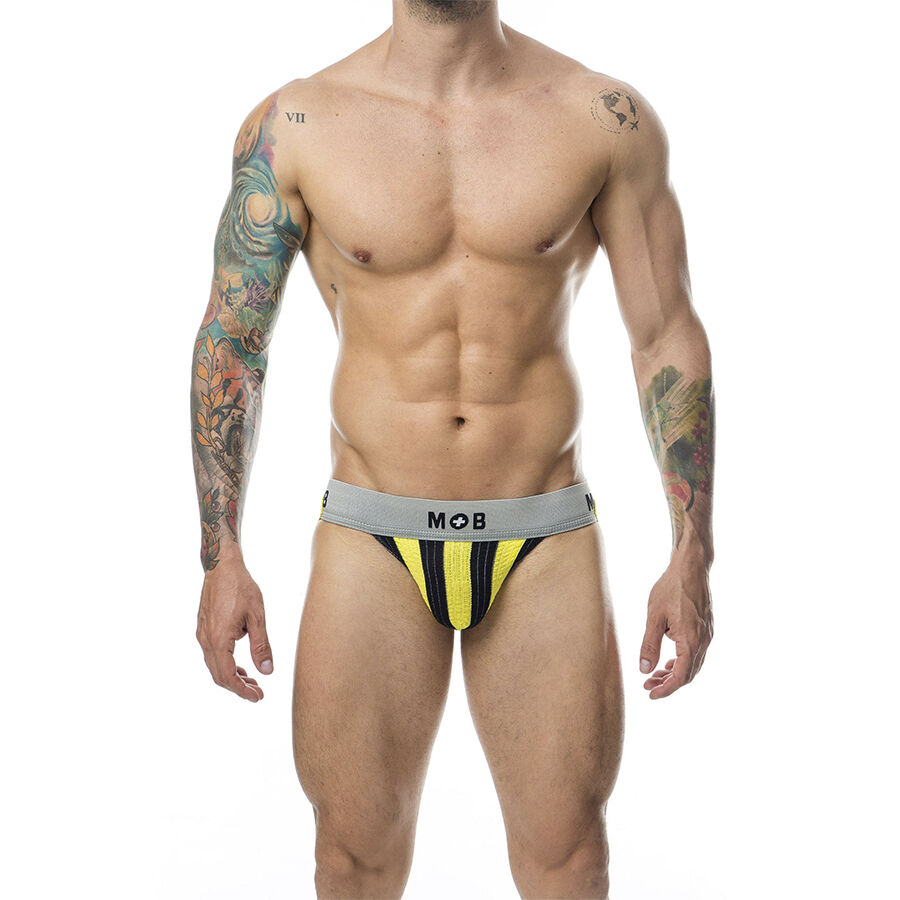 MOB - JOCK CLASICO STRIPE AMARILLO TAILLE S