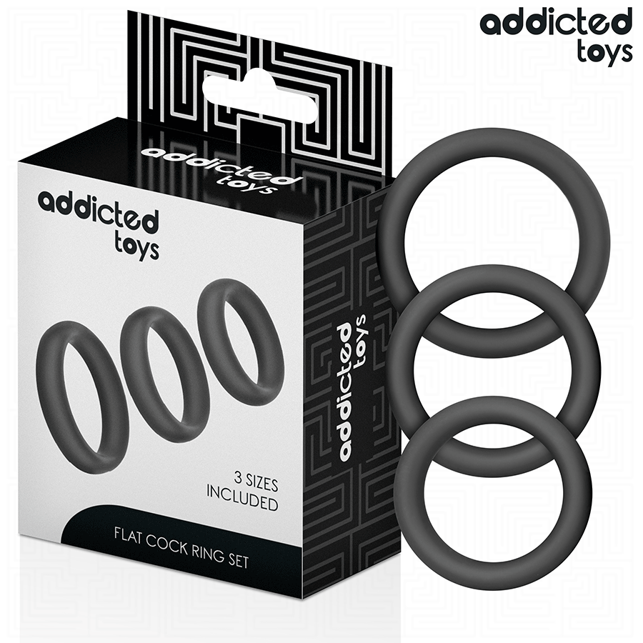 ADDICTED TOYS - LOT DANNEAUX PLATS EN SILICONE