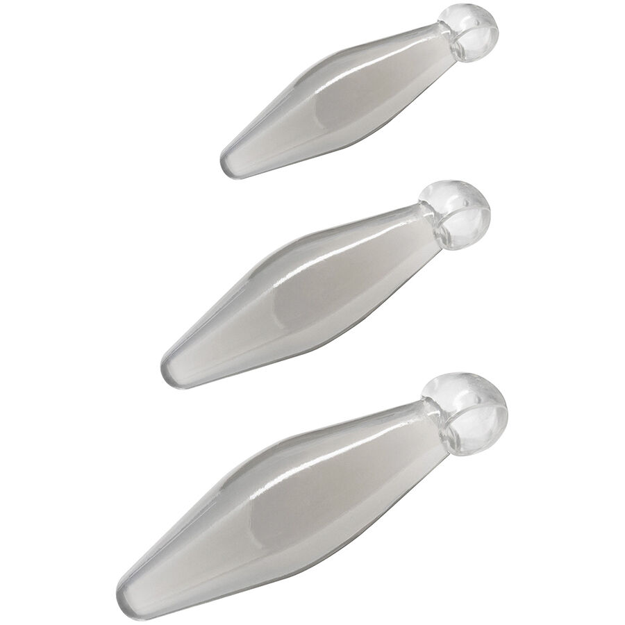 TOYJOY - JEU ANAL FINGER RIMMER 3 PIÈCES TRANSPARENT