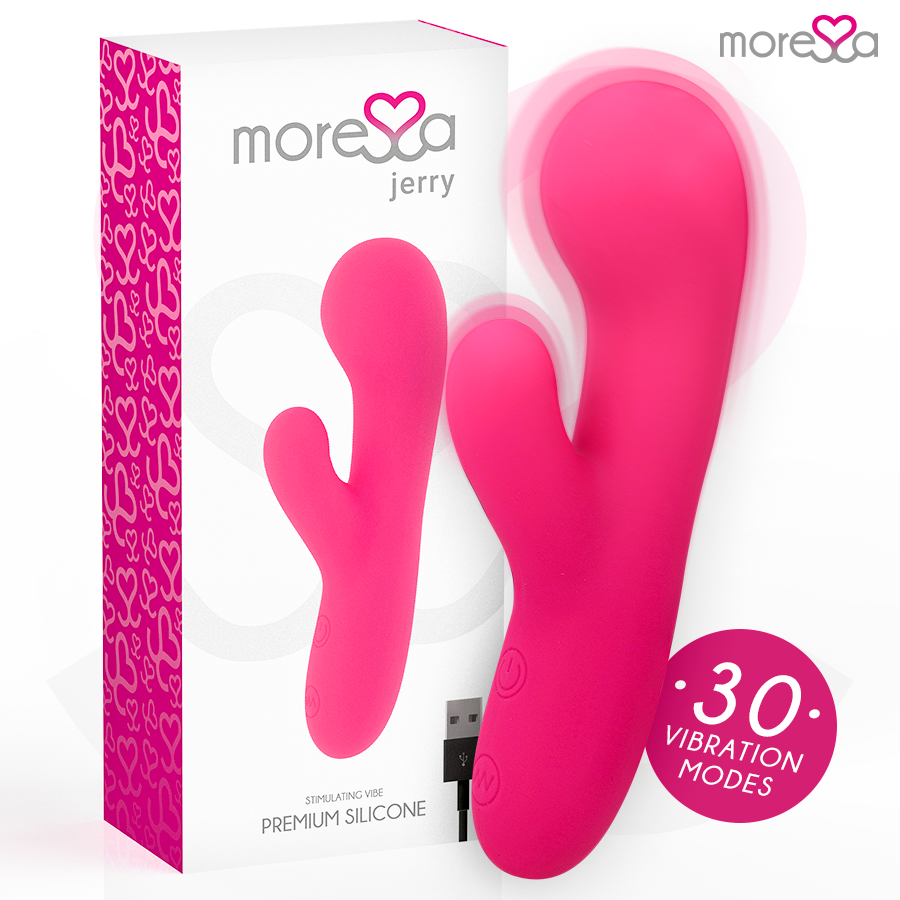 MORESSA - JERRY RECHARGEABLE EN SILICONE PREMIUM