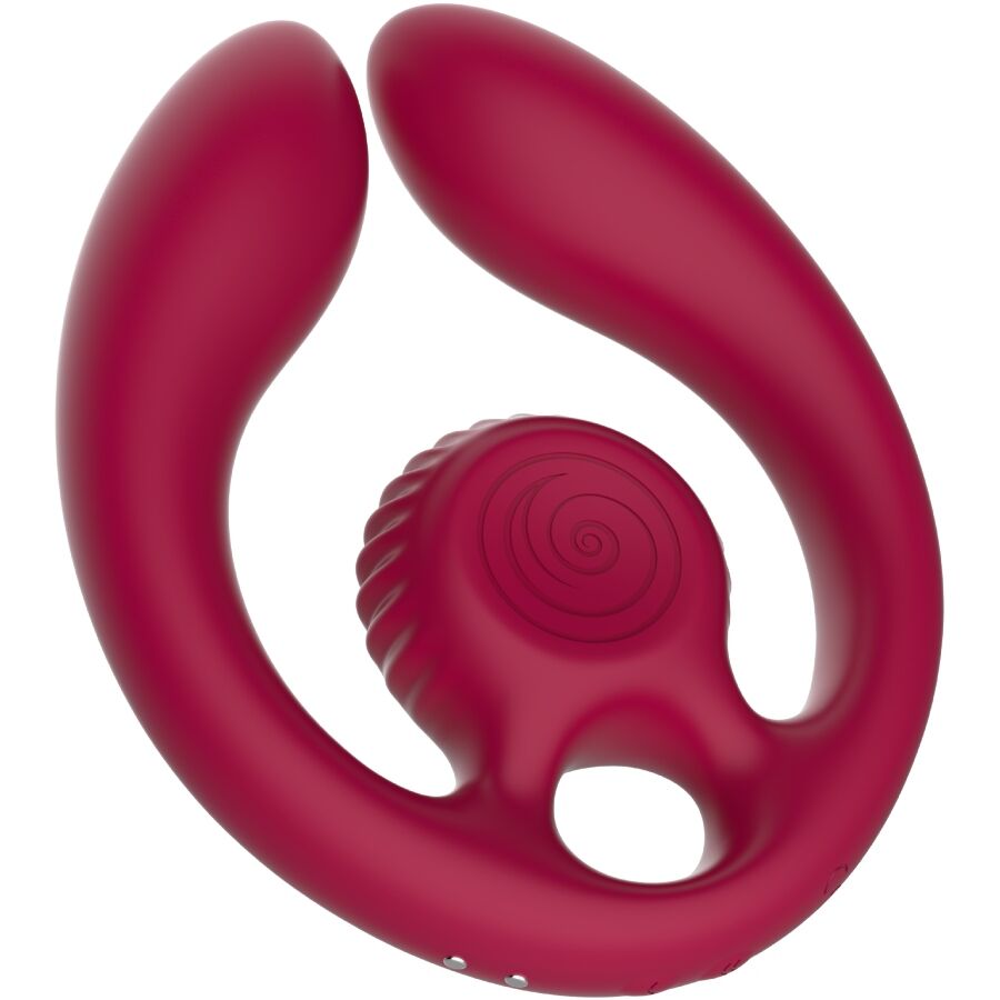 SNAIL VIBE - GIZI DUO STIMULATEUR POUR COUPLES TÉLÉCOMMANDE BOURGOGNE