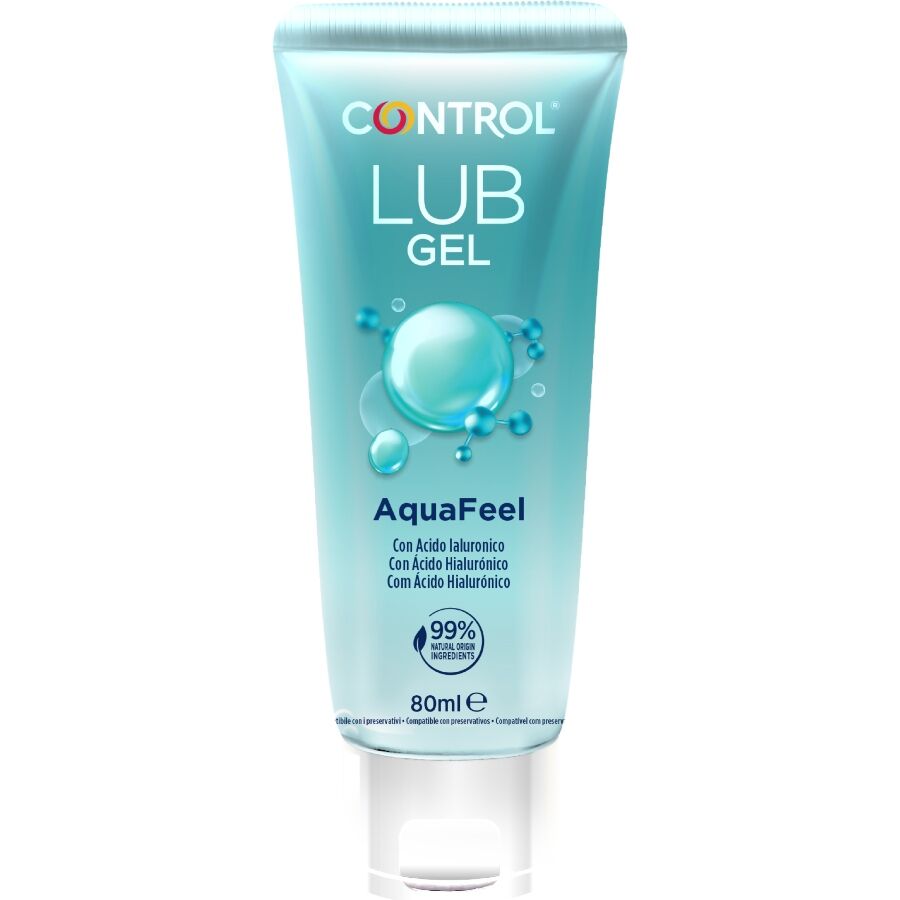 CONTROL - AQUAFEEL LUBRIFIANT À LACIDE HYALURONIQUE 80 ML