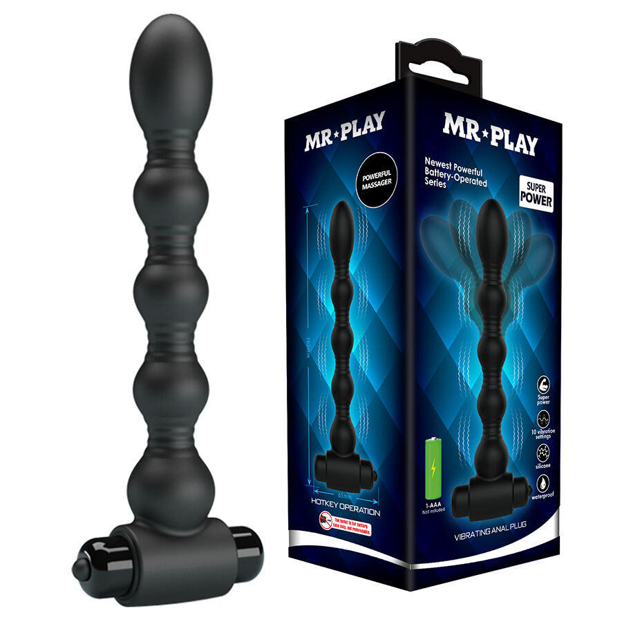 MR PLAY - MASSEUR DE PLUG ANAL VIBRANT