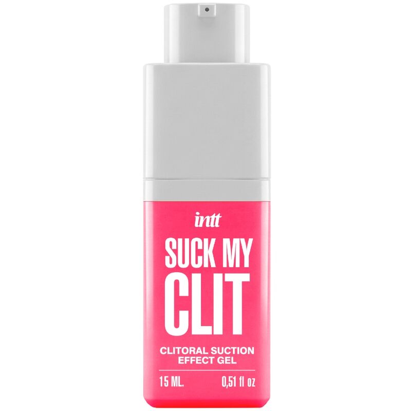 INTT -  SUCK MY CLIT GEL EFFET SUCCION FRAISE SAUVAGE 15 ML