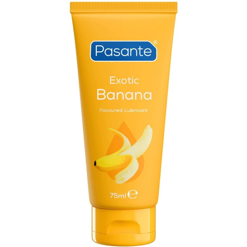 PASANTE - LUBRIFIANT À BASE DEAU, ARÔME BANANE 75 ML