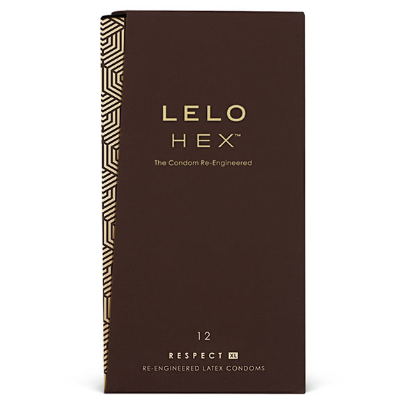 LELO - PRÉSERVATIFS HEX RESPECT XL 12 UNITÉS