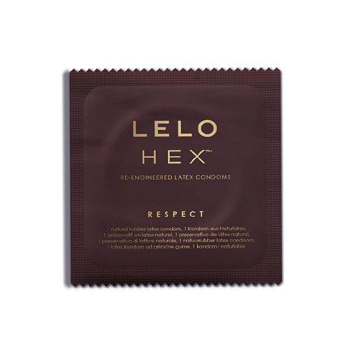 LELO - PRÉSERVATIFS HEX RESPECT XL 3 UNITÉS