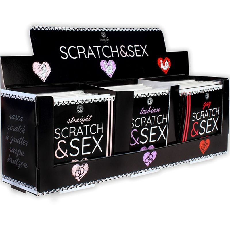 SECRETPLAY - AFFICHAGE + POSTURES SCRATCH  SEX (ES/EN/FR/PT/DE)